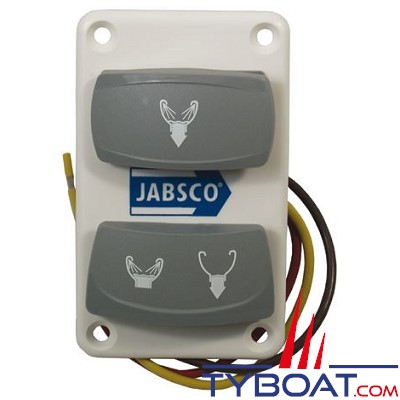 Jabsco - Panneau de commande pour WC Quiet Flush - 37047-2000