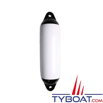 Majoni - Pare-battage cylindrique - Blanc et noir - Ø 180 - Longueur 600 mm