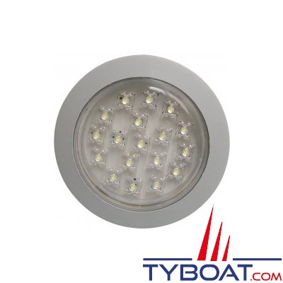 Spot 18 leds  - Blanc froid - Ø 75 mm - 12 Volts