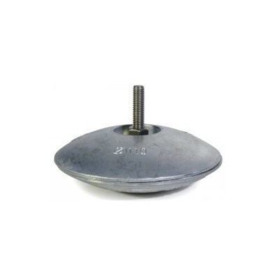 Anode rosace double Ø 50 mm H 16 mm ALU