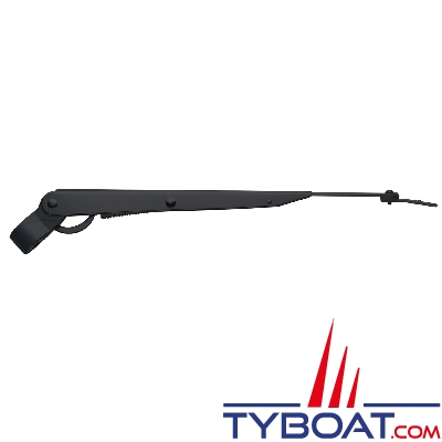 Bras pendulaire - inox époxy noir - ajustable de 325 mm à 460 mm