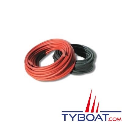 Câble monoconducteur souple rouge - Ø 7 mm² - au mètre