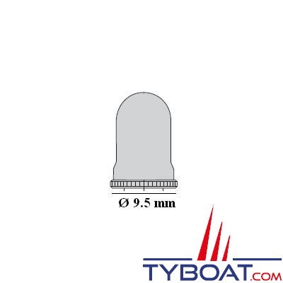 Capuchon étanche pour disjoncteur ETA Ø 9.5mm