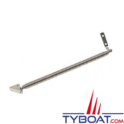 Compas de porte inox à ressort - Longueur 210 mm - Ø 11 mm