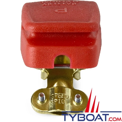 Cosse rapide rouge positif