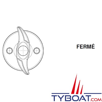 Electro Mecanica Cormar 530100 - Coupe-batterie unipolaire 150 Ampères continu sans coupure excitation - rouge