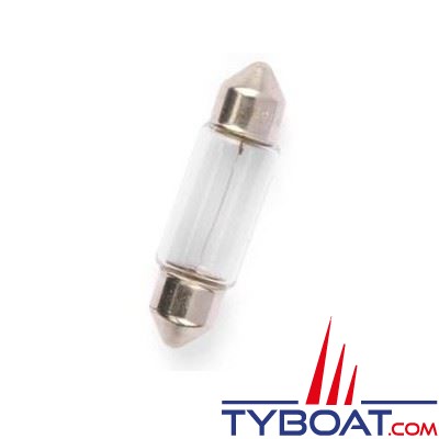 Navette Bulb - Incandescent - Festoon - 11x30 mm - 12 V 10 W- par 10