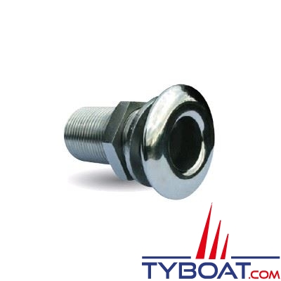 Passe-coque inox 316L poli  3/4