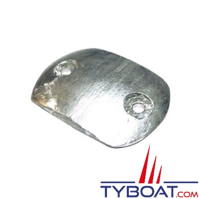 Anode plaque zinc - 80x54mm