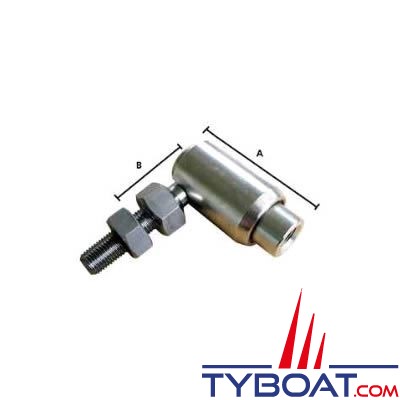 Rotule pour câble type 33C - 24,6x11,9mm