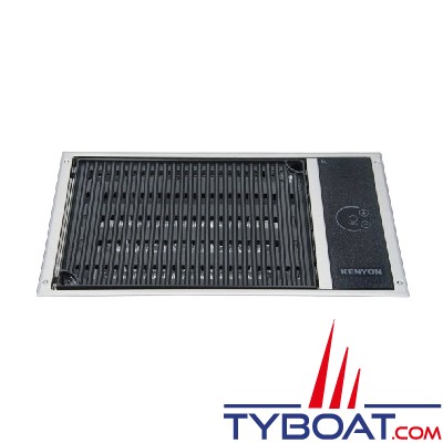 Kenyon Custom - No Lid Grill électrique - inox - 1300 Watts - 115 Volts