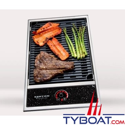 Kenyon Custom - No Lid Grill électrique - inox - 1300 Watts - 115 Volts