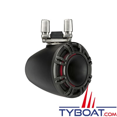 Kicker - 2 Haut-parleurs cône 11'' - KMTC 300W LED - Noir - Montage barre