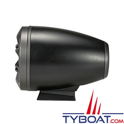Kicker - 2 Haut-parleurs cône 6.5'' - KMFC 65W LED - Noir - Montage à plat