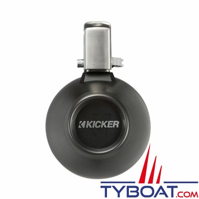 Kicker - 2 Haut-parleurs cône 6.5'' - KMTC 65W LED - Noir - Montage barre