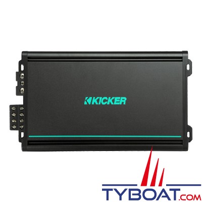 Kicker - Amplificateur marine - Série KMA - 4 canaux - 600 watts RMS