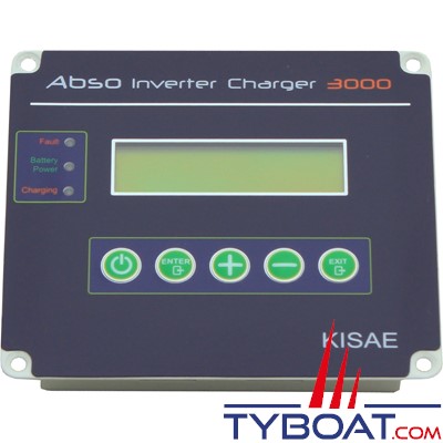 Kisae Abso IC-1230150i - Combiné Chargeur convertisseur - Pur Sinus - 12V/230V - 3000W