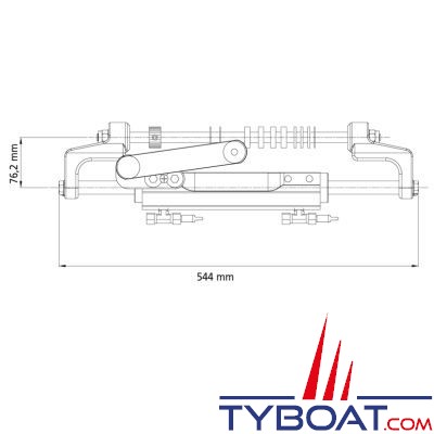 Ultraflex - Kit direction hydraulique pour moteur Hors-bord jusqu'à 300 CV