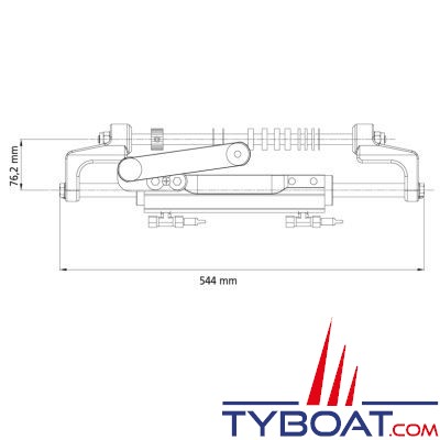 Ultraflex - Kit direction hydraulique pour moteur Hors-bord jusqu'à 300 CV