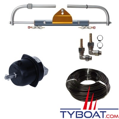 Lecomble & Schmitt - Kit direction hydraulique LS80 PRO pour moteurs hors-bord jusqu'à 80 CV