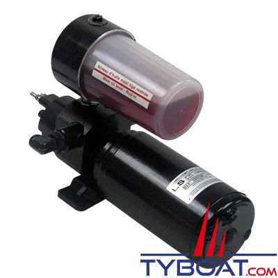 Lecomble & Schmitt - Pompe hydraulique réversible RV2 12 Volts débit 0,2 à 2 L/m pour vérin jusqu'à 432 cm3 avec réservoir