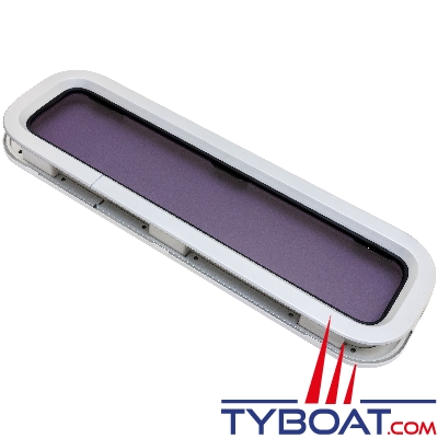 Lewmar - Hublot standard blanc ouverture taille 4 191x646mm.