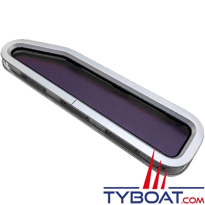 Lewmar - Hublot standard blanc ouverture taille 4L 195x708mm.