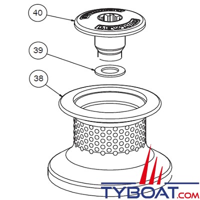 66000720 Cone & Washer Kit - Betrouwbaar voor Ankerinstallaties - XXL water 66000720 Cone & Washer Kit - Betrouwbaar voor Ankerinstallaties - XXL water