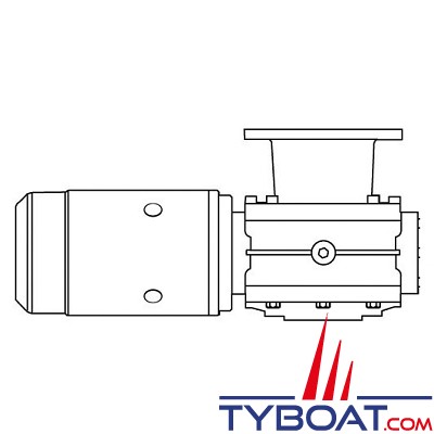 Lewmar - Motoréducteur et relais pour guindeau VX2+ - 12V - IP67 - 1000 Watts