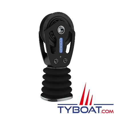 Lewmar - Poulie HTX simple sur platine - Ø  60 mm - Pour cordage Ø 12 mm