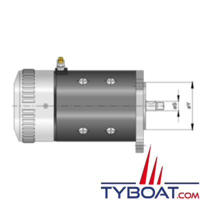 Lofrans - 634369 - Moteur pour Guindeau Tigres avant 2011 - 12 Volts 1500 Watts