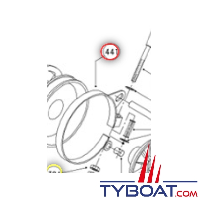 LOFRANS  - Frein pour guindeaux Falkon, Titan #441