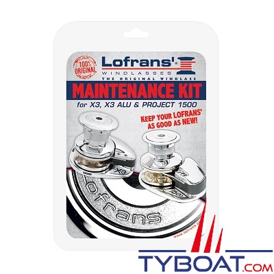 LOFRANS - Kit maintenance - 72040 - pour guindeaux X3-X3 Alu-PROJECT 1500