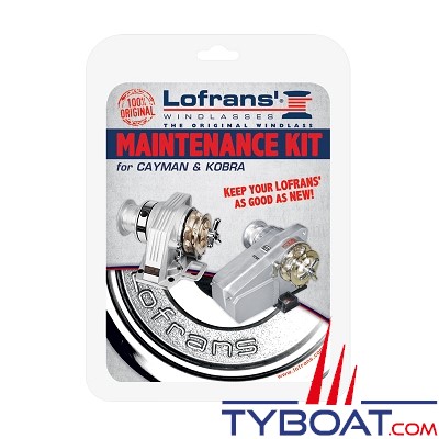 Lofrans - Kit maintenance - 72048 - pour guindeaux CAYMAN - KOBRA