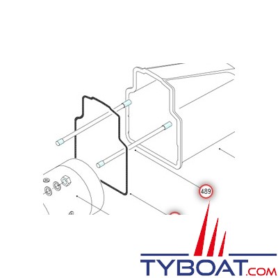 Lofrans - Kit de 2 vis sans fin - M8X218 - 601388