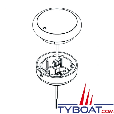 Lonako - Feu de mouillage - bateau < 50 mètres - LED - 2NM - 12/24V