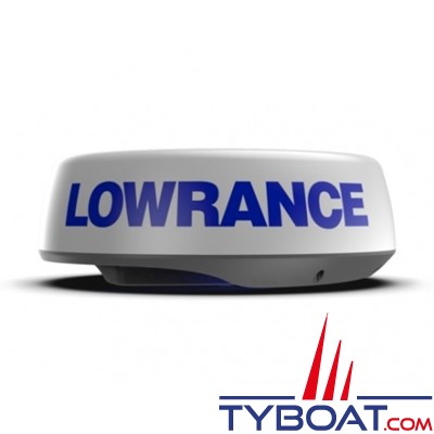 Lowrance - Antenne radar HALO24 - 48 MN - Ø610 mm avec câble de 5 mètres