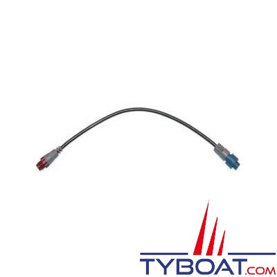 Lowrance - NetworkNMEA2000 - NAC-FRD2FBL - interface connecteur femelle rouge vers connecteur femelle bleu