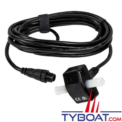 Lowrance / B&G / Simrad - Capteur de débit de carburant NMEA2000 avec câble de 10 pieds et connecteur en T 