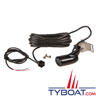 Lowrance - Sonde tableau arrière HST-WSU - 200 KHz température/profondeur avec connecteur Eagle/Elite