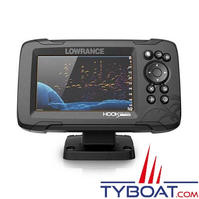 Lowrance - Traceur/sondeur HOOK Reveal 5 avec sonde 50/200 HDI 