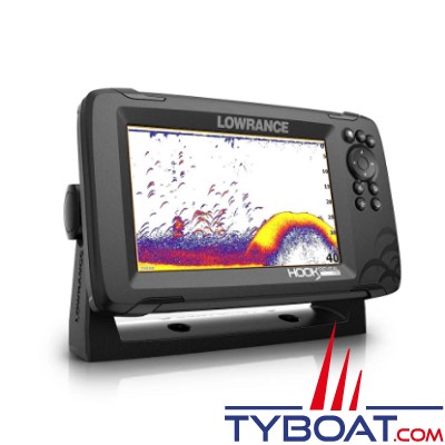 Lowrance - Traceur/Lowrance - Sondeur HOOK Reveal 7 avec sonde tableau arrière TripleShot