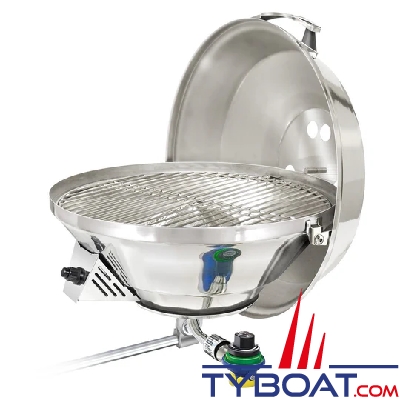 Magma - Barbecue inox à gaz Marine Kettle 3 - Party Size