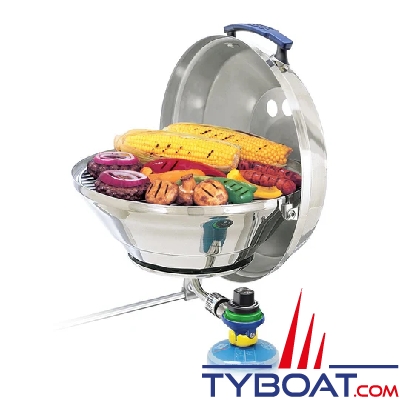 Magma - Barbecue inox à gaz Marine Kettle - Original Size 