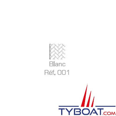 MaloMotion - Cezembre cordage Polyester 24 Fuseaux - Ø 10 mm - Blanc (au mètre)