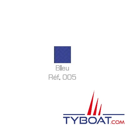 MaloMotion - Cezembre cordage Polyester 24 Fuseaux - Ø 10 mm - Bleu (au mètre)