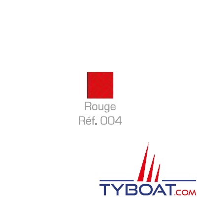 MaloMotion - Cezembre cordage Polyester 24 Fuseaux - Ø 10 mm - Rouge (au mètre)