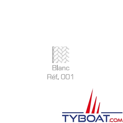 MaloMotion - Cezembre cordage Polyester 24 Fuseaux - Ø  12 mm - Blanc (10 mètres)