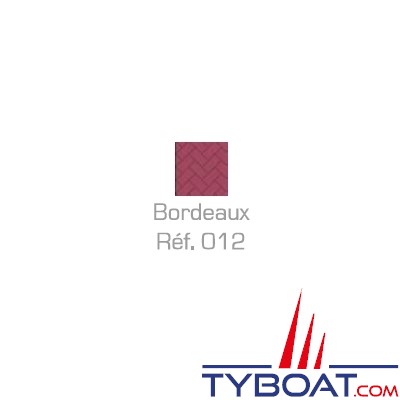 MaloMotion - Cezembre cordage Polyester 24 Fuseaux - Ø  12 mm - Bordeaux (au mètre)