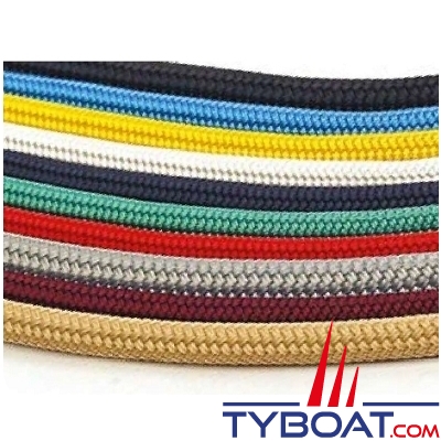 MaloMotion - Cezembre cordage Polyester 24 Fuseaux - Ø  12 mm - Rouge (10 mètres)